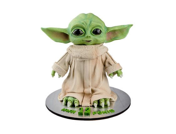 3D торт «Малюк Грогу»