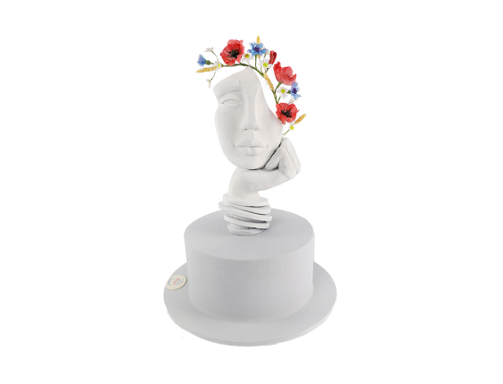 3D торт «Найкраща в світі жінка – Українка»