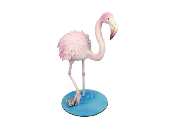 3D торт «Фламінго»