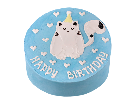 Бенто торт «Happy Birthday Kitten»