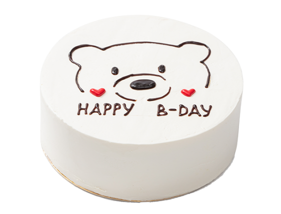 Бенто торт «Happy birthday bear»