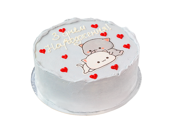 Бенто торт «Котики»