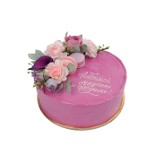 Торт в фиолетовых тонах - 1 изображение