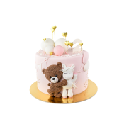 Торт с мишкой и лошадкой - 1 изображение