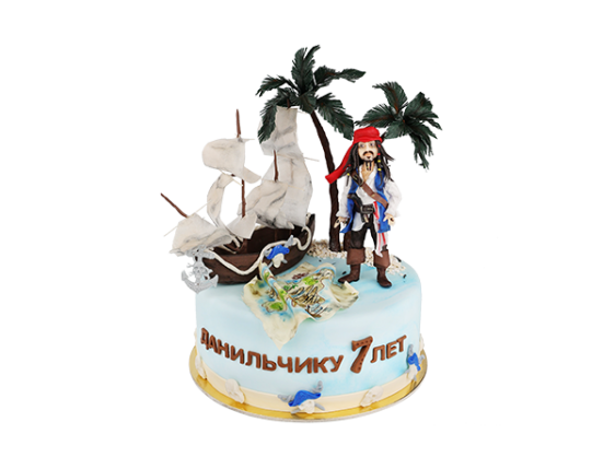 Торт «Пираты Карибского моря»
