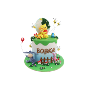 Торт «Винни Пух и его друзья» - 1 изображение