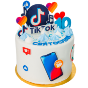 Торт «Tik-Tok» - 1 изображение