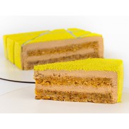 Торт &laquo;Фундук-Баваруа&raquo; в форме &laquo;Магма&raquo; - 2 изображение