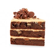 Торт білий із золотим акцентом і пелюстками - 2 Фото