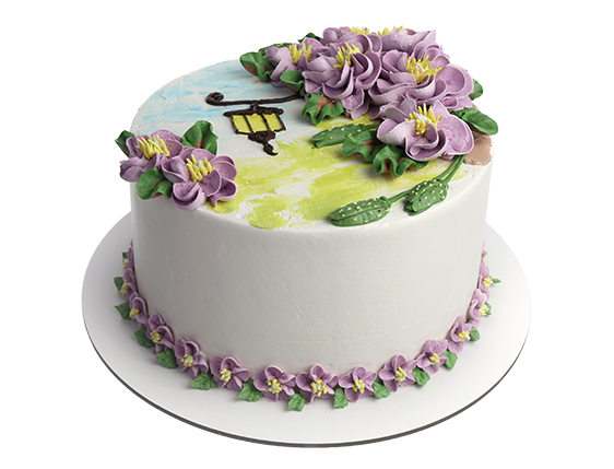 «Орхидеи и фонарь»