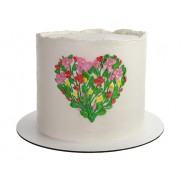 «Сердечко з квітів» - 1 Фото