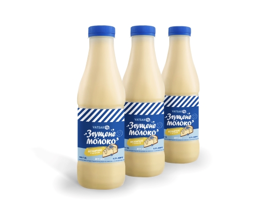 Молоко сгущенное цельное с сахаром ПЕТ-бутылка