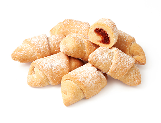 Рогалик с абрикосовой начинкой 500 г