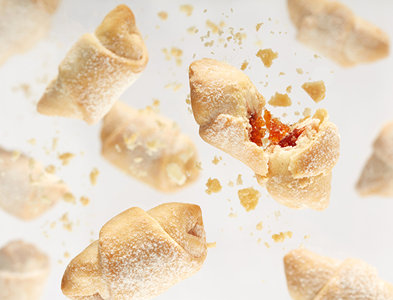 Рогалик с абрикосовой начинкой 500 г - 3 изображение