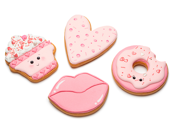 Пряник ко дню влюблённых