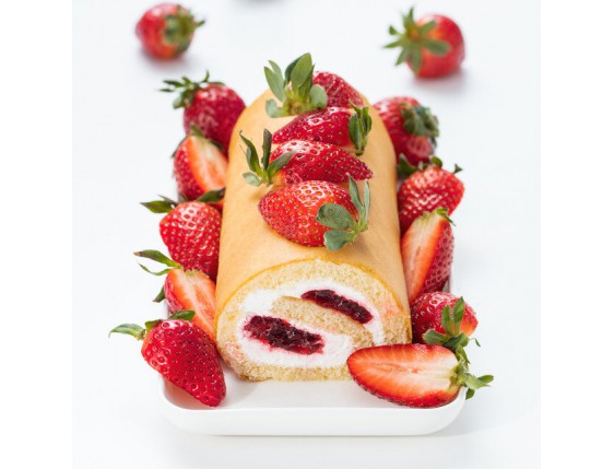 Рулет &laquo;Клубника&raquo; - 3 изображение