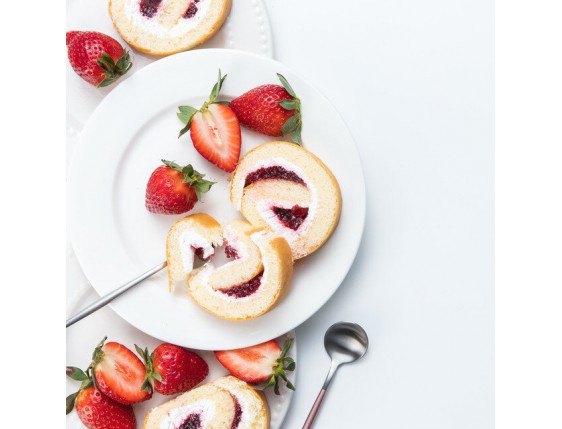 Рулет &laquo;Клубника&raquo; - 2 изображение