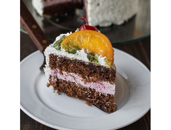 Торт &laquo;Фруктовая феерия&raquo; - 3 изображение