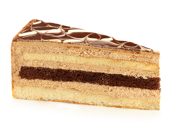 Торт «День и ночь» порционный - 2 изображение