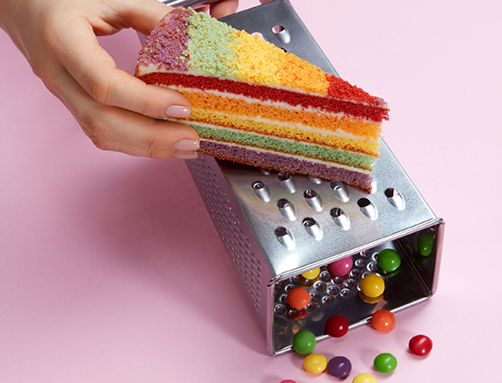 Торт &laquo;Радуга&raquo; порционный - 2 изображение