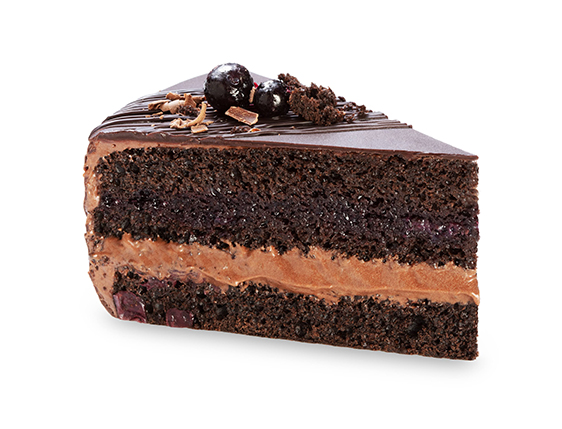 Торт "Velvet Blackberry" - 2 изображение
