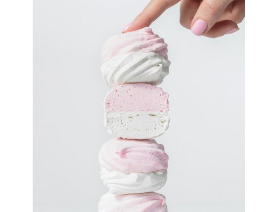 Зефир &laquo;Ванильный бело-розовый&raquo; - 3 изображение