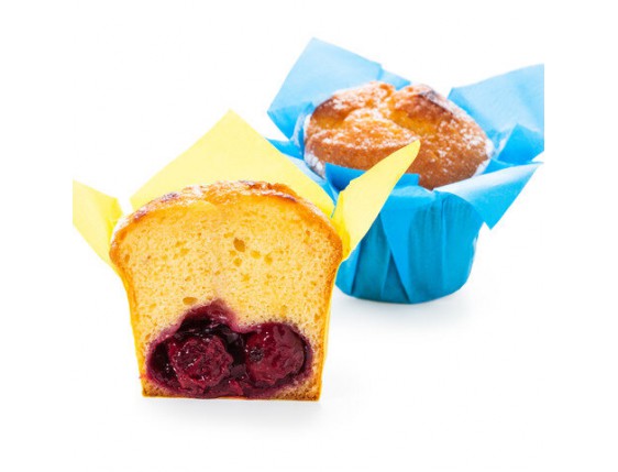 Кекс с вишневым конфитюром